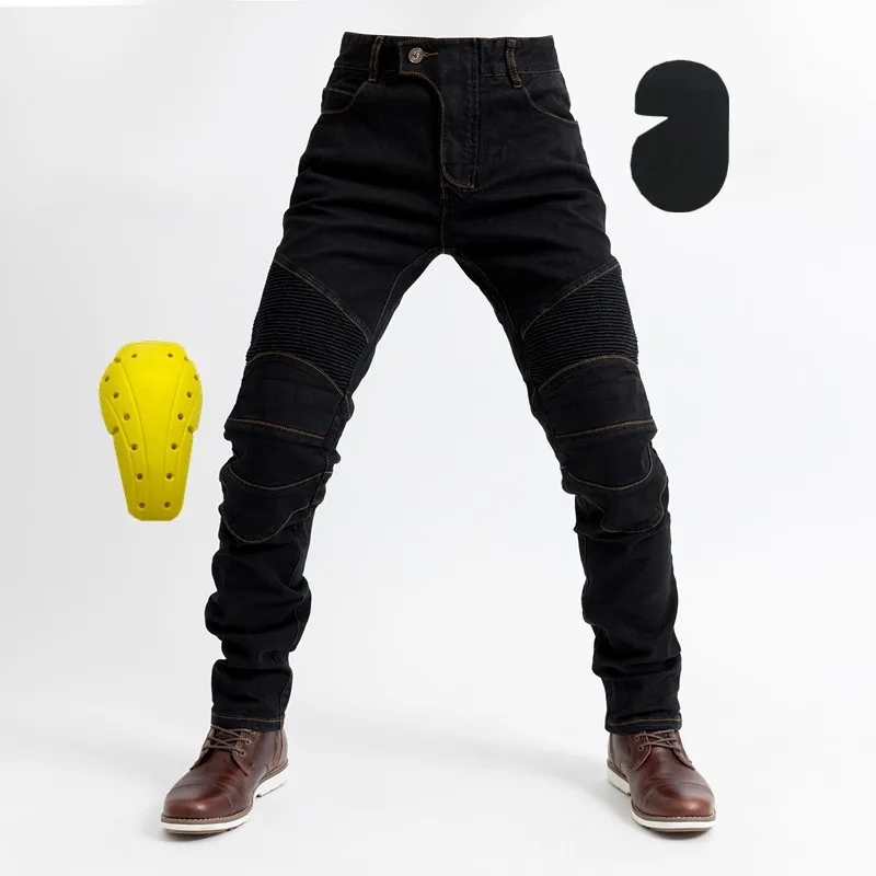 Джинсы для отдыха на мотоцикле уличные джинсы внедорожников штаны верховой езды