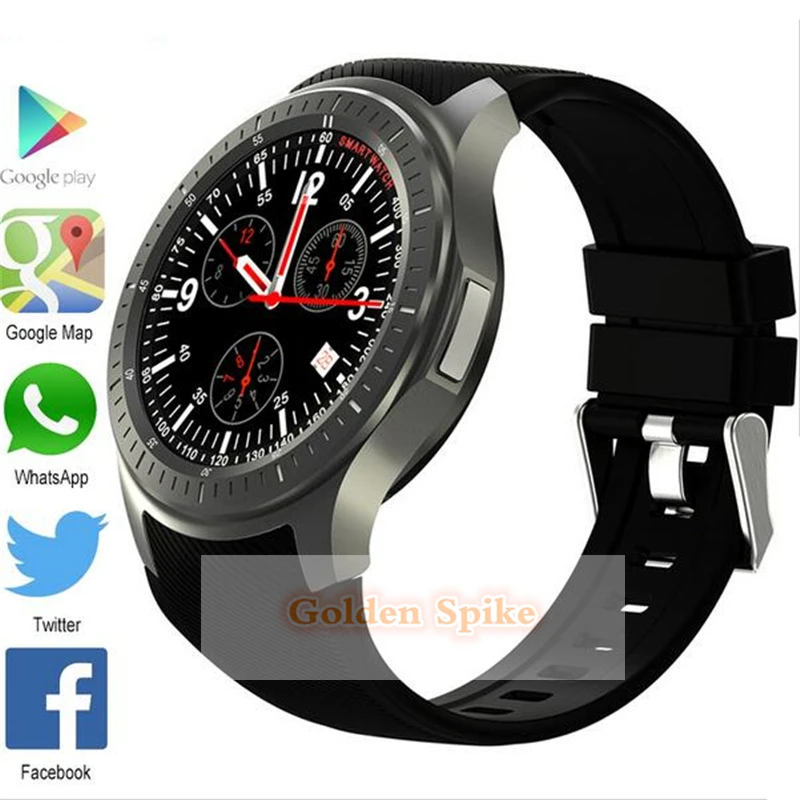 Kingwear kw88 ОС Android 5.1 Смарт часы Электроника android 1.39 дюймов MTK6580 SmartWatch Phone Support 3G Wi Fi Nano