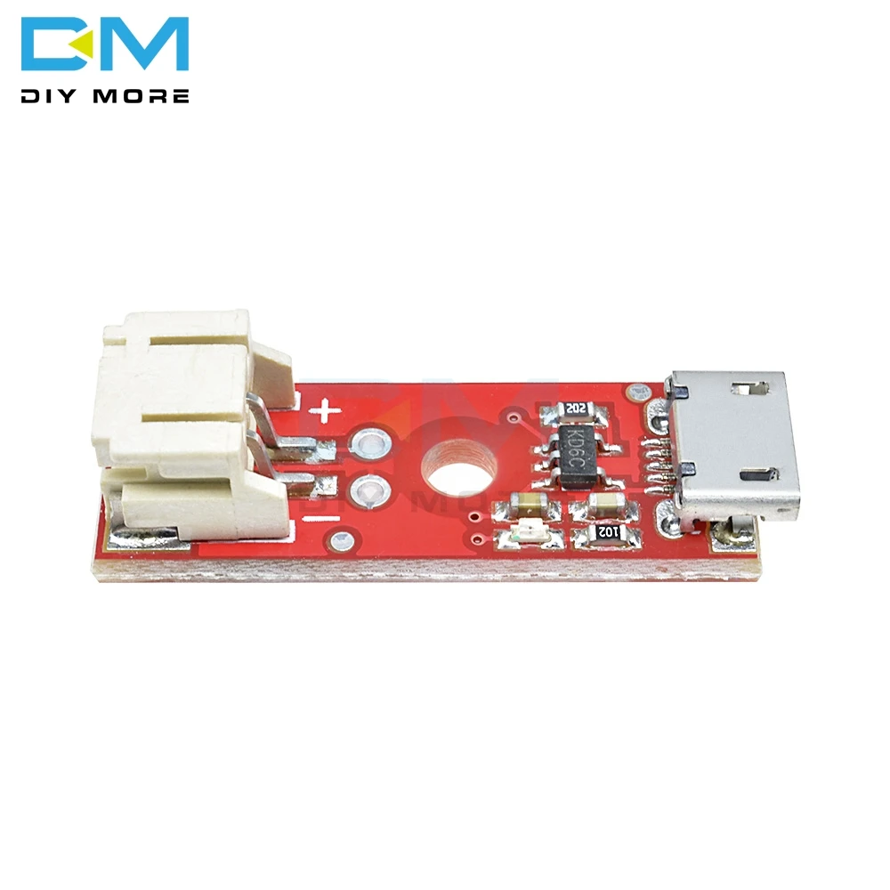 Базовое зарядное устройство Diymore LiPo с Micro USB 3 7 в мА внешний модуль зарядного