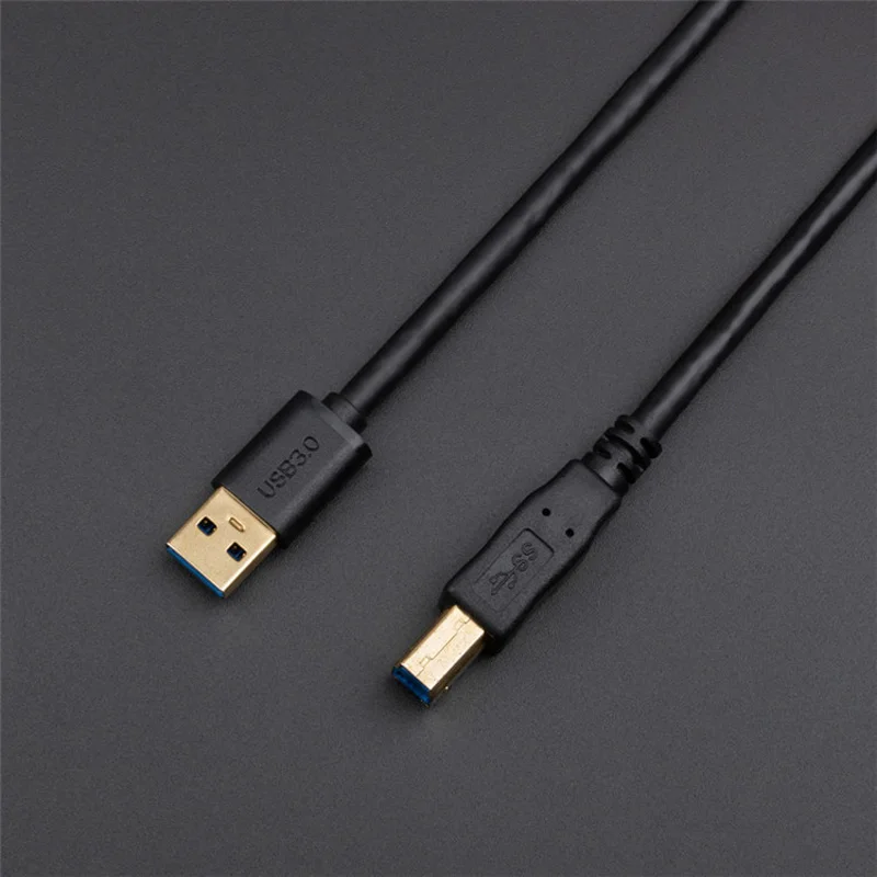 10 шт. USB кабель для принтера Type B папа 3 0 AM BM Canon Epson HP ZJiang принтер этикеток DAC