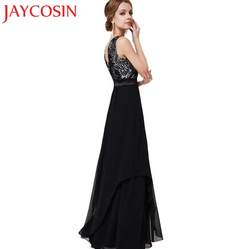 2018 Платье женское шифоновое длинное платье макси подружки невесты Вечернее