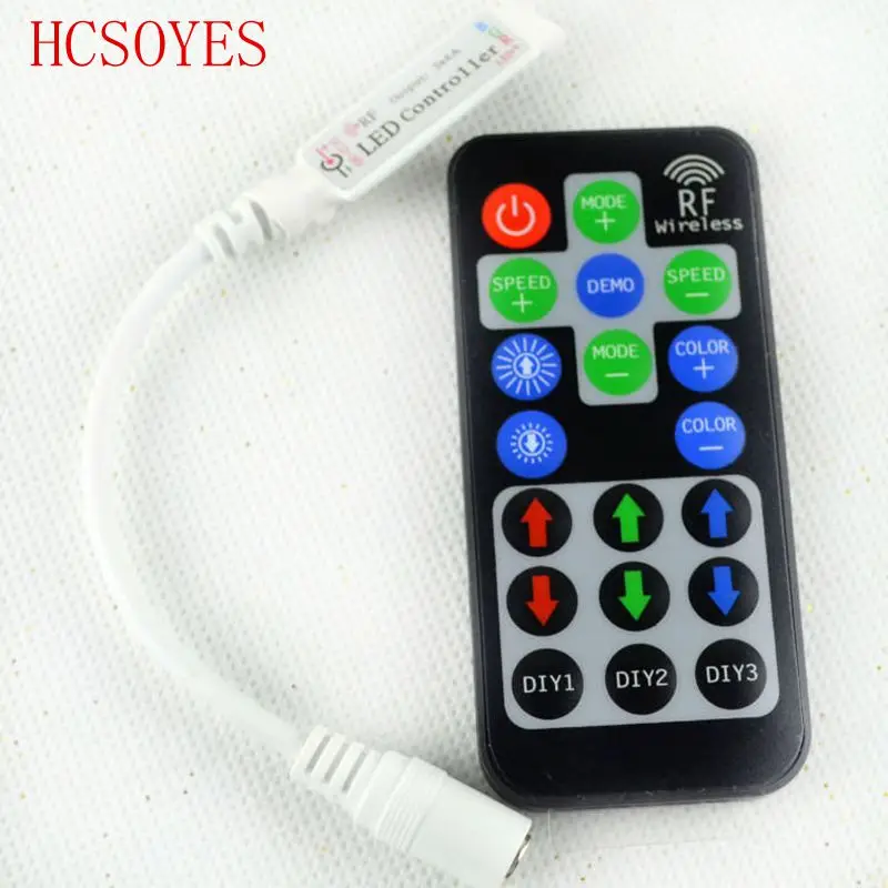 Беспроводной пульт дистанционного управления RGB для светодиодной ленты 3528 5050