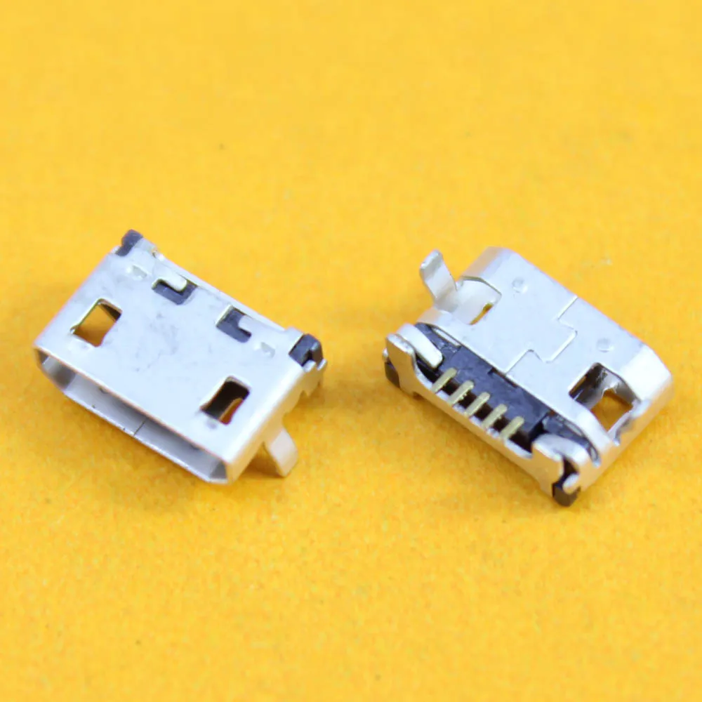 200 шт./лот Micro 5pin USB разъем для зарядки порт док-станции lenovo A10-70 A7600H A7600 A370E S910 A3000H A3000