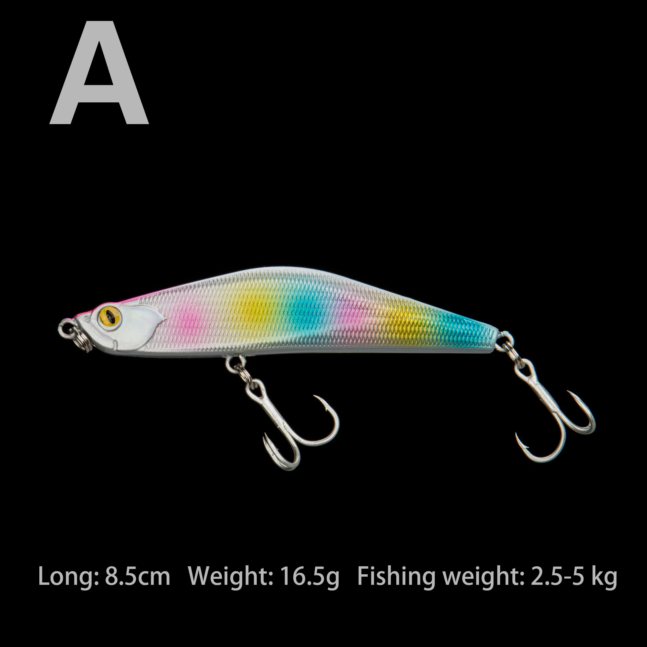 ZUKIBO Рыбалка Lure1PC Minnow 10/13/16,5g фальшивая приманка заброса глубина Wobbling 7/8. 5/8. 7 см плавающие искусственные приманки 9 Цвета - Цвет: Белый