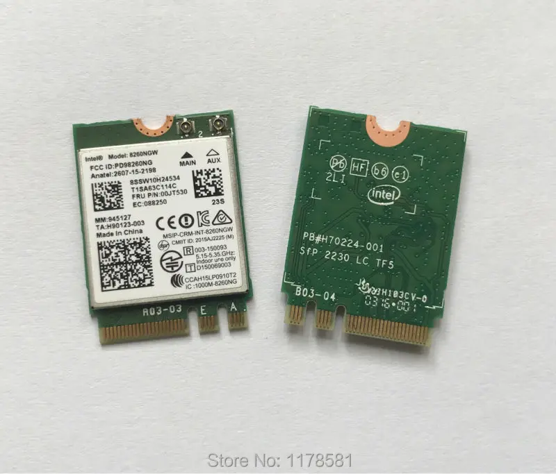 intel-8260-8260ngw-2x2-wi-fi-802-11ac-867-wi-fi-bluetooth-4-2