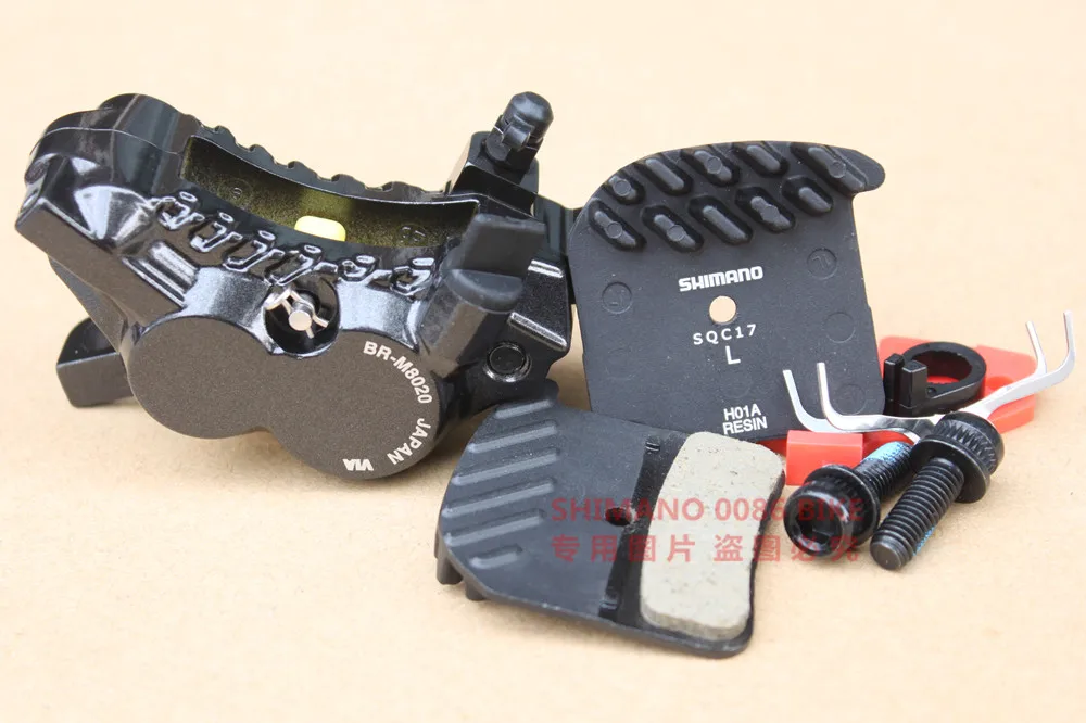Shimano горный велосипед AM DH FR XT BR-M8020 тормозной суппорт Гидравлический дисковый тормоз M8020 четырехпоршневой суппорт