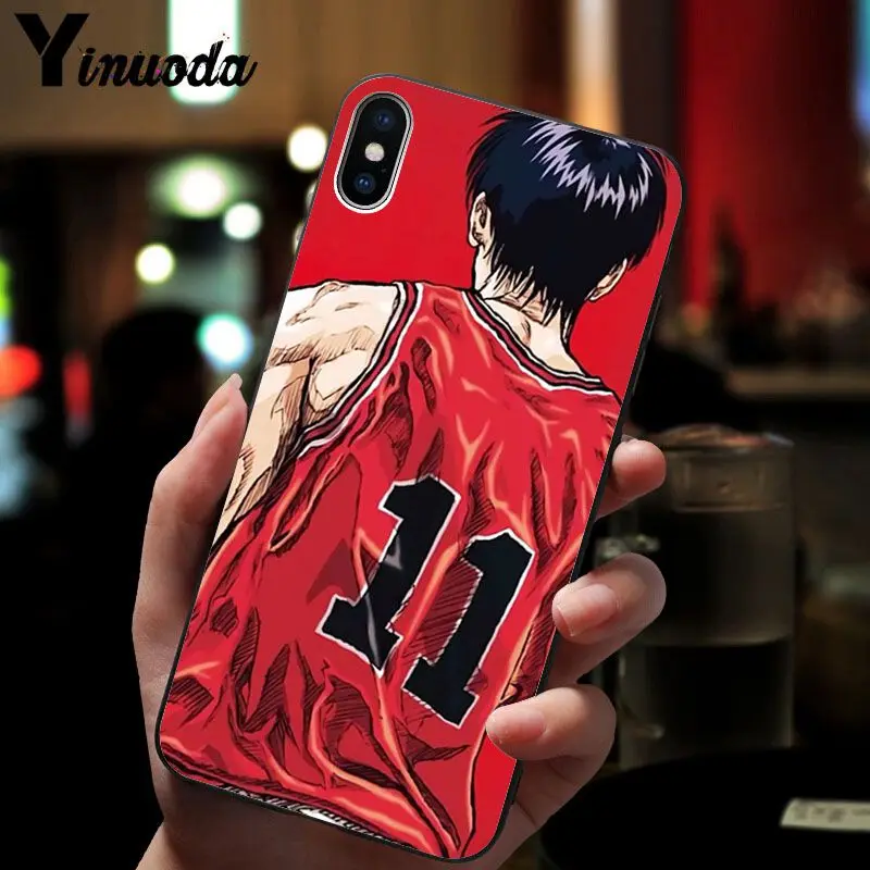 Yinuoda slam dunk Топ детальный популярный Чехол для мобильного телефона Apple iPhone 8 7 6 6S Plus X