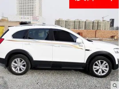 imported material Для Zotye T300/T600/T700/SR7/SR9/Damai X5/X7 цветная полоса кузова Lahua линия талии Автомобиля Стикер Украшение кузова автомобиля - Название цвета: imported material