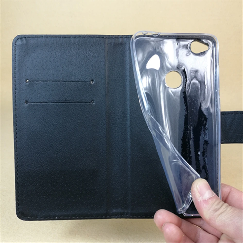 For Huawei P8 lite 2017 /GR3 5.2&quotDual sim Luxury Litchi leather case cover for with 2 Card Holder and pouch slot | Мобильные