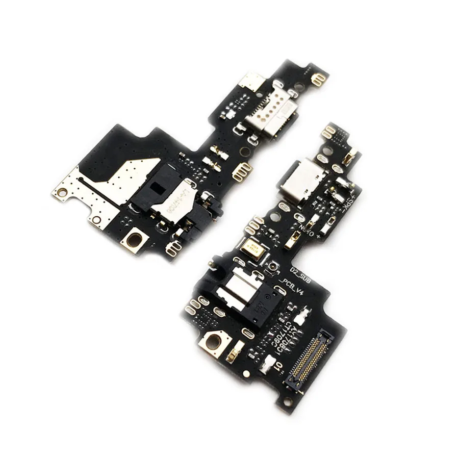 USB Charging Charger Port Dock Connector PCB Board Ribbon Flex Cable with Headphone Jack Audio Earphone For Xiaomi Mi A1 5X | Мобильные