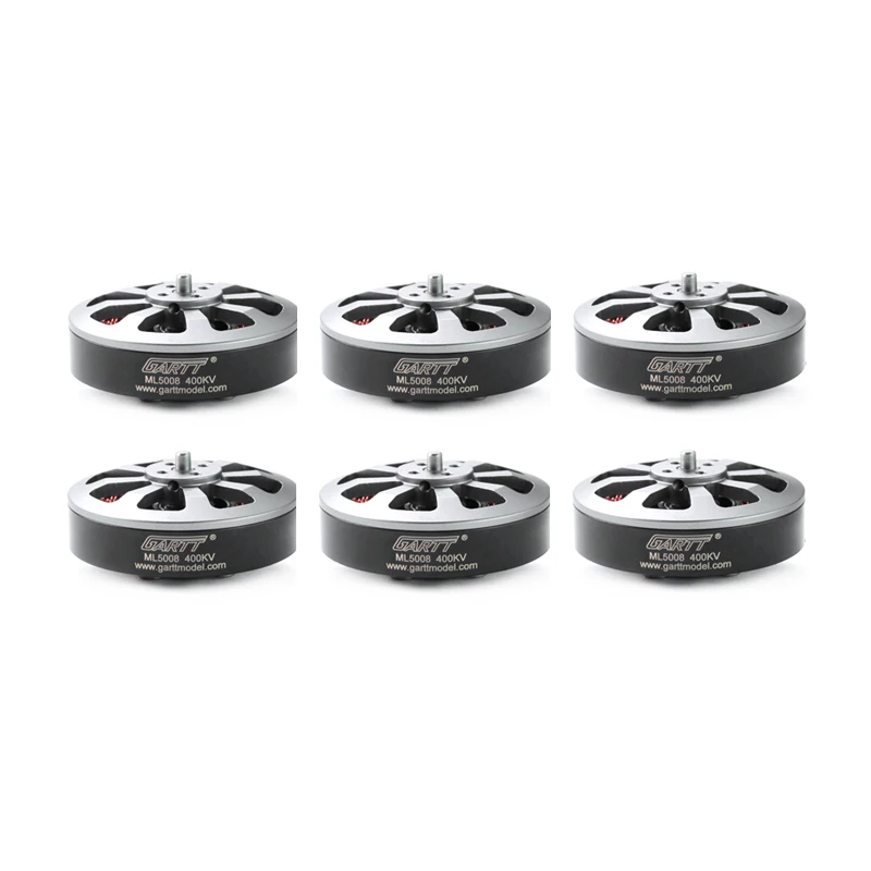 6 шт. GARTT ML 5008 400KV бесщеточный двигатель для RC мультикоптера гексакоптера T960 T810|400kv
