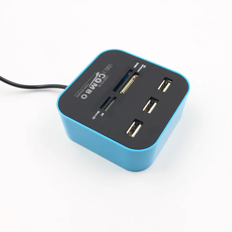 Разветвитель Micro SD TF MS M2 USB2.0 7 в 1|memory card reader|card readercard reader |