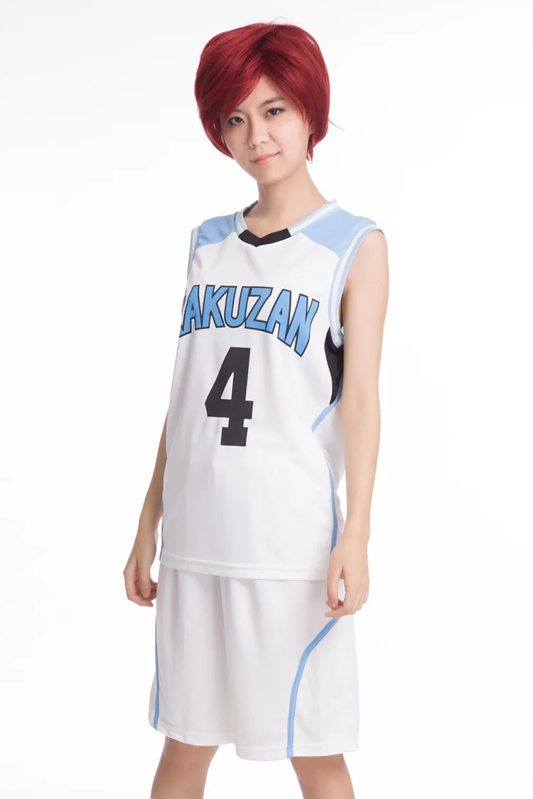 Новинка Kuroko no Basuke RAKUZAN Akashi Seijuro Basket Jersey + шорты костюм для косплея Мужская одежда