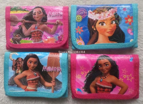 36 шт. Популярные 2017 Новый Мультфильм Фильм Моана Кошельки бумажник способа