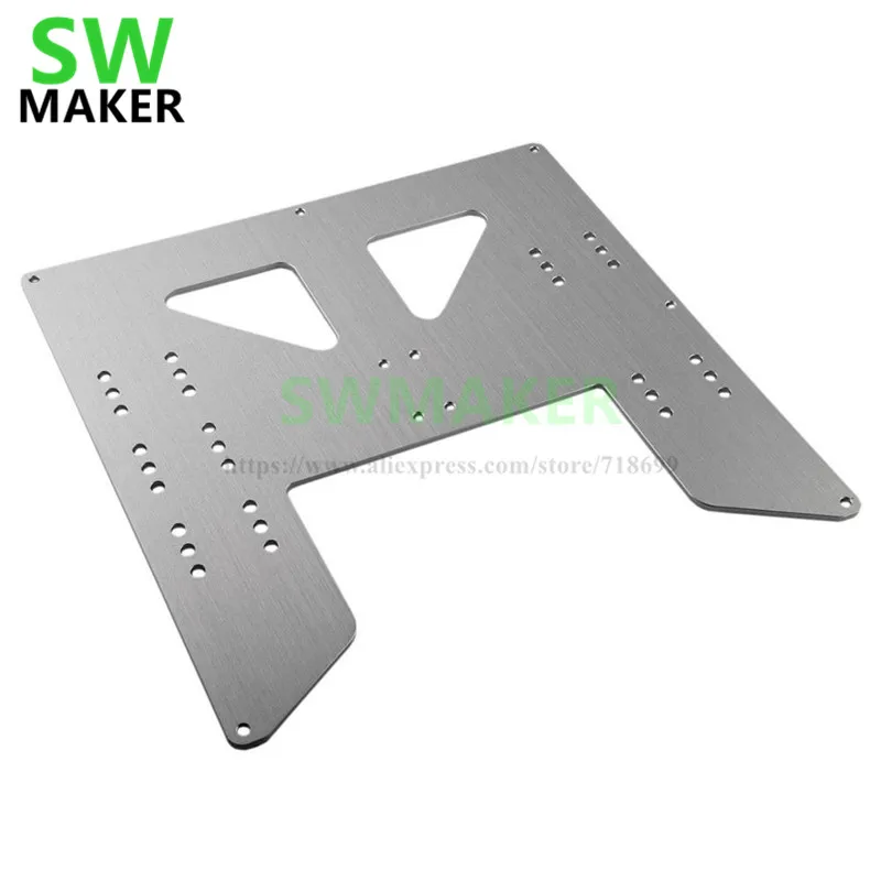 

Anet A8 E10 Y-Carriage upgrade plate Anet A8 A6 3D Printer Upgrade Y Carriage Anodized Aluminum Plate