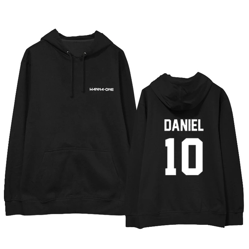 Толстовка флисовая с капюшоном K Pop толстовка из хлопка DAEHWI JISUNG пуловер длинным