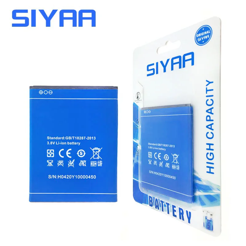 SIYAA оригинальный мобильный телефон Батарея Для Doogee Valencia 2 Y100 PRO Замена батарей 2200