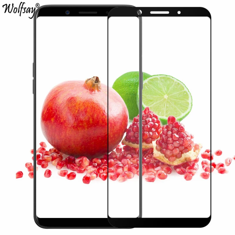 

Wolfsay защита для экрана Oppo A83 закаленное 3D изогнутое стекло полное покрытие для Oppo A83 Противоударная пленка для Oppo A 83