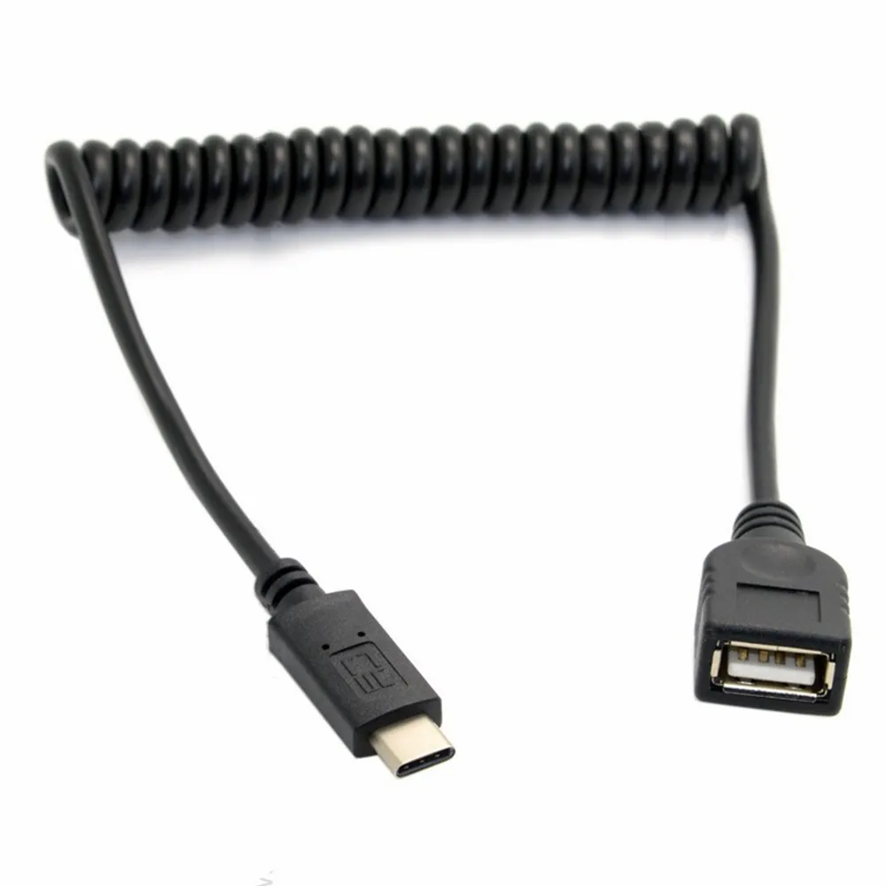РастягиUSB C usb 3 1 Тип к USB 2 0 A Женский OTG кабель для передачи данных планшета и