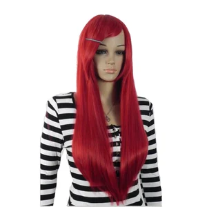 Женский парик StrongBeauty для косплея, вечерний парик с длинными шелковистыми прямыми волосами, парик из розовых синтетических волос, 7 цветов