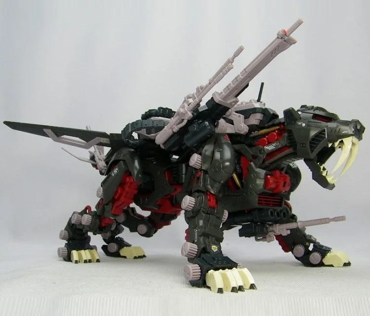 BT модель здания Наборы: ZOIDS EPZ-003 черный большой сабля Тигровая 1:72 Масштаб полной