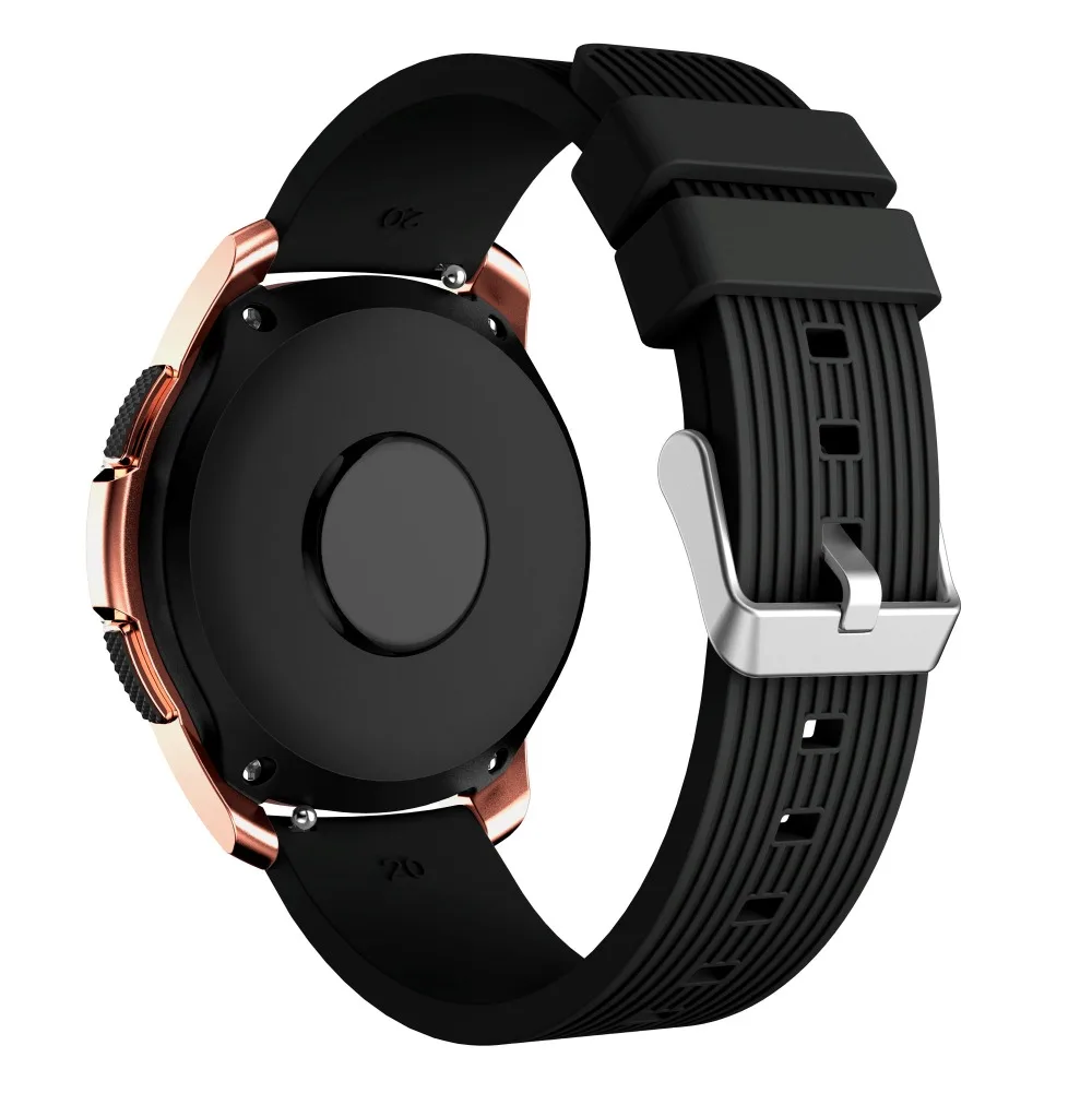Спортивные 20/22 мм силиконовый ремешок для samsung Galaxy Watch 42 мм smart watch Смарт Браслет для samsung Galaxy Watch 46mm браслет аксессуары