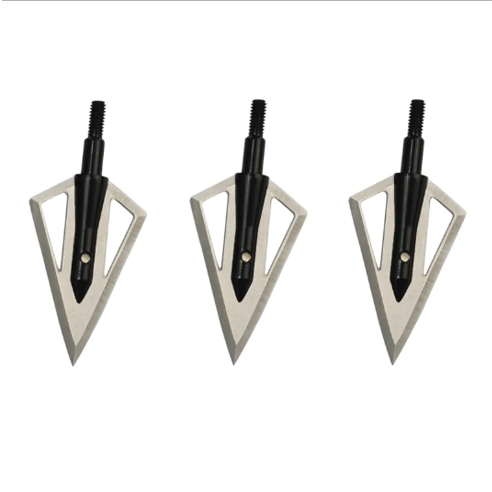 6/12X 2 лезвия из стрелы 100Grian для углеродной арбалетные болты охоты на животных Лук