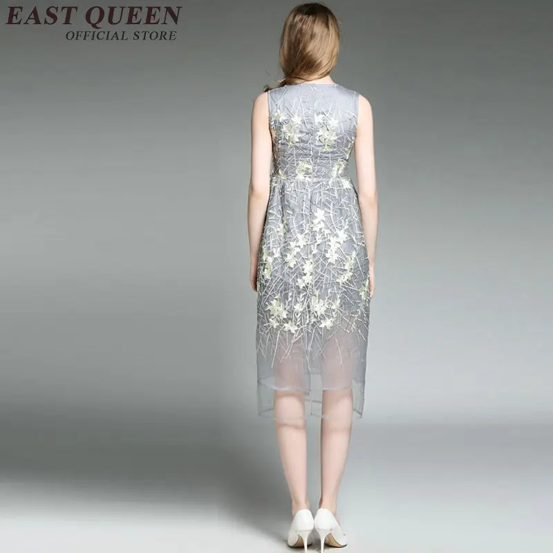 Новое поступление 2018 женский летний сарафан без рукавов арт деко платье пляжное