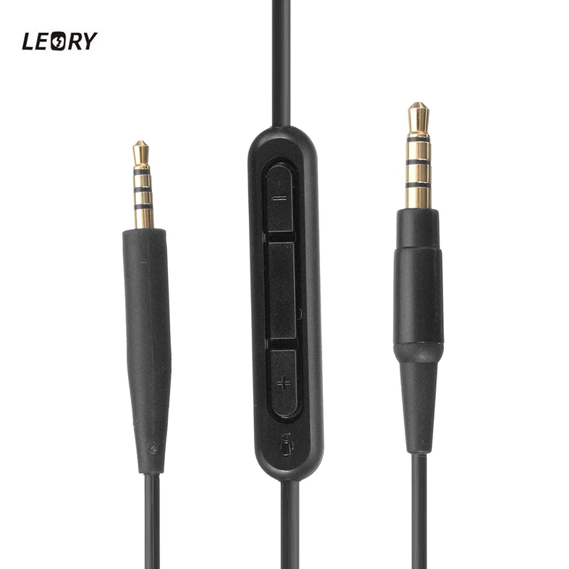 LEORY 1 4 м 3 5 мм до 2 сменный аудиокабель для наушников Bose с микрофоном Soundtrue Soundlink на