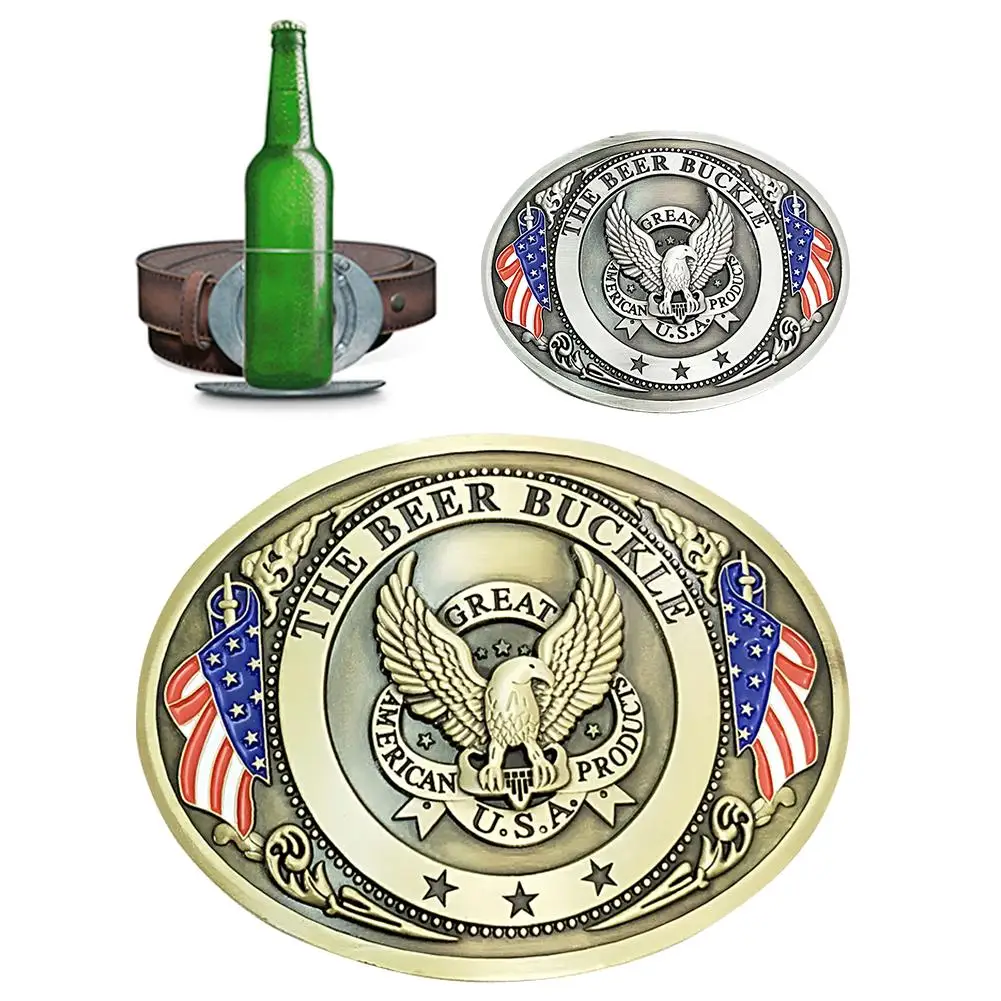 Креативная Пряжка для пива пряжка ремня бутылок на открытом воздухе забавная