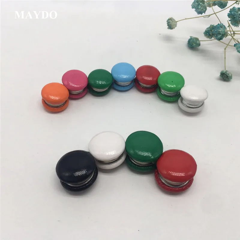 

XT6 wholesale fashion headwear scarf magnet brooch candy Buttons hijab clips 12pcs/lot