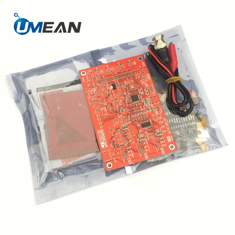 2,4 дюймовый цифровой осциллограф TFT DSO собранный комплект DSO138 DIY обучения припаянные части STM32 тестер