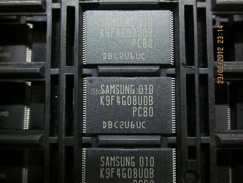 5 шт./лот K9F4G08U0B-PCB0 K9F4G08U0 TSOP48 Flash Memory Chip 512MB Original factory