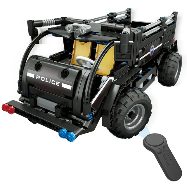 Пульт дистанционного управления полицейский Hummer совместимый LegoING Technic Car City RC