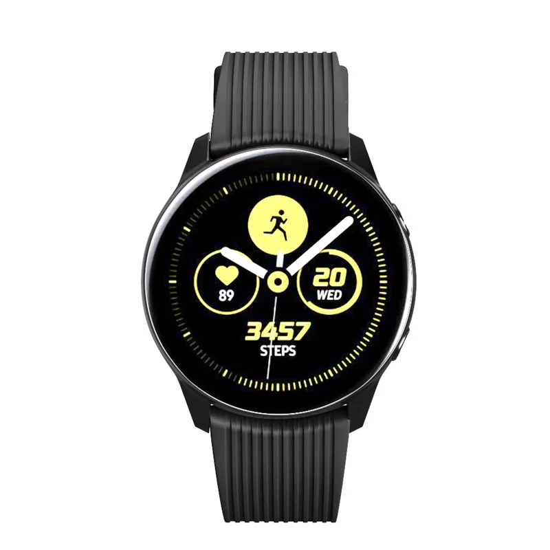 100 шт 20 мм спортивный силиконовый ремешок для Samsung Galaxy Watch активный и Huami Amazfit Bip/Amazfit