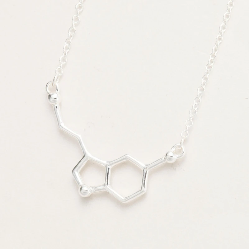 30 шт./лот Новое поступление горячее тиснение золотом серотонина ожерелье