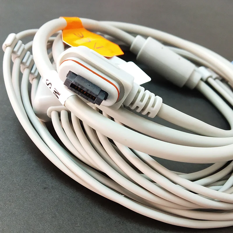 Совместимый светильник GE SEER Holter monitor 2008594-003 и 004 holter ECG EKG 2 канала (5 проводов)/3 (7