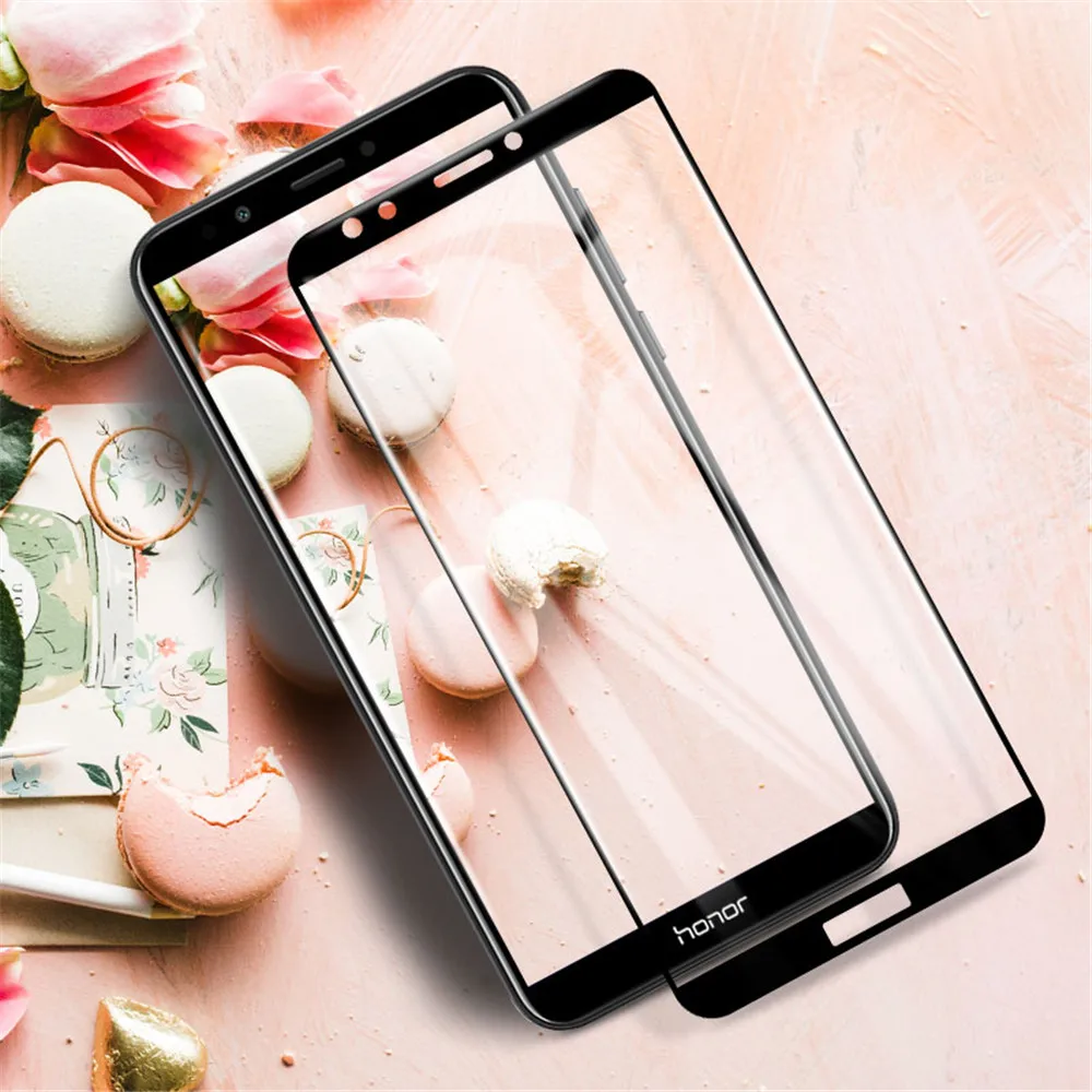 Для Honor 7C стекло закаленное стекло полное покрытие экрана протектор для huawei Honor 7C Pro защитное стекло Exploxion доказательство