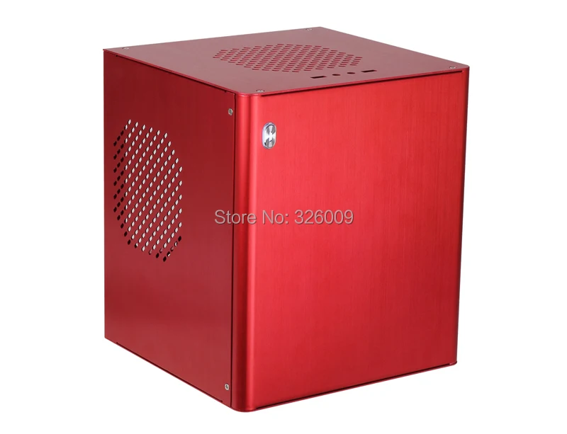 HTPC мини-ITX корпус из алюминия с поддержкой USB3.0 и 3,5''HDD, стенд для поддержки электропитания, мини-корпус с поддержкой WIFI, COM PCI, аудио-портов. Realan D3.