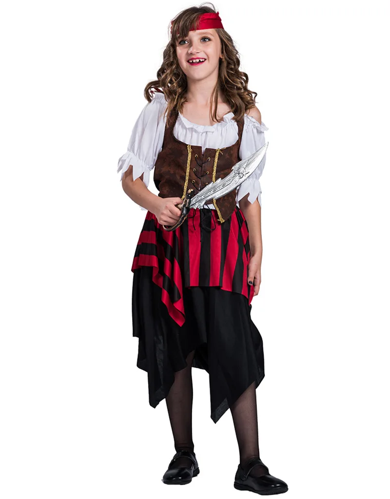 

Halloween Girl's Pirate Cosplay Costume