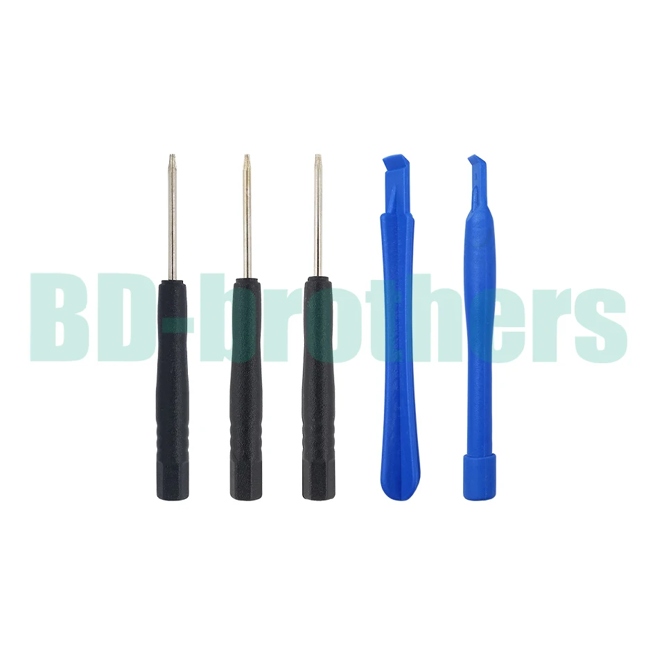 5 in 1 Opening Tools Kit Open Tool Set Opening Tool Sets ( Crowbar + T4 T5 T6 ) for Blackberry 100set