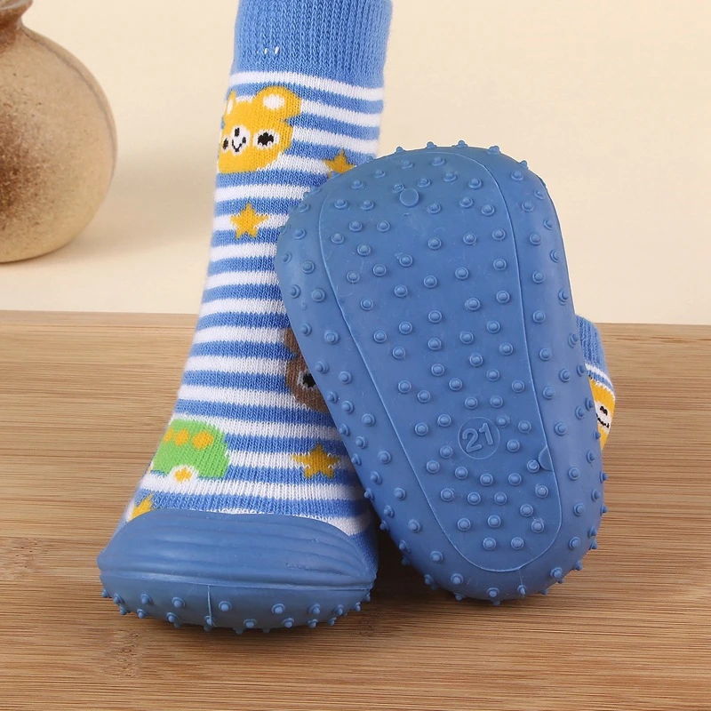 Joyo roy/нескользящая обувь на резиновой подошве для малышей От 0 до 2 лет носки