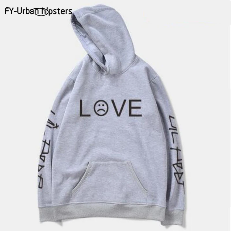 2018 R.I.P Lil Peep Rapper хип-хоп Весенняя Мужская толстовка худи Harajuku Повседневная