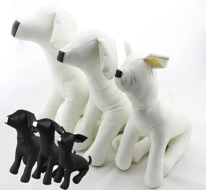 

Cute New Pet Torsos Models PVC Leather Models Dog Mannequins Pet Clothing Stand S/M/L DMLS-001D