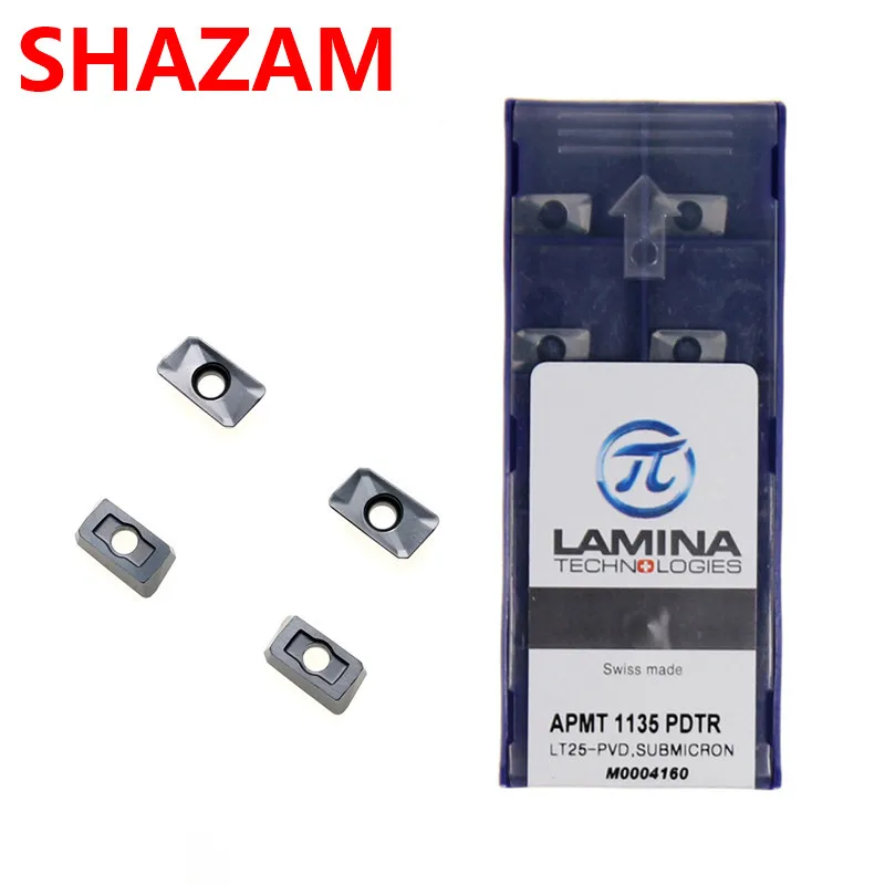 APMT1135PDTR-LT25 долбежные внешние токарные инструменты карбидная вставка CNC SHAZAM обрабатывающий центр точность полуотделочная 10 шт