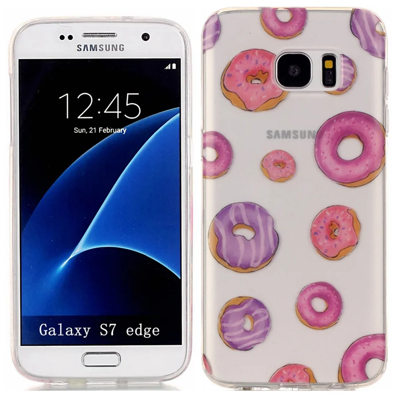 Мягкий силиконовый чехол для телефона Nephy для samsung galaxy S6 S7 edge S8 S9 Plus S5 Neo Grand Prime Ультратонкий Роскошный чехол с цветами - Цвет: 9