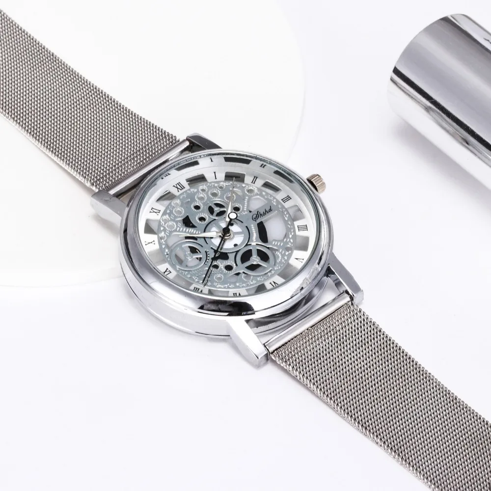 Мужские часы с скелетом uxury модные золотые для мужчин мужские reloj hombre erkek kol