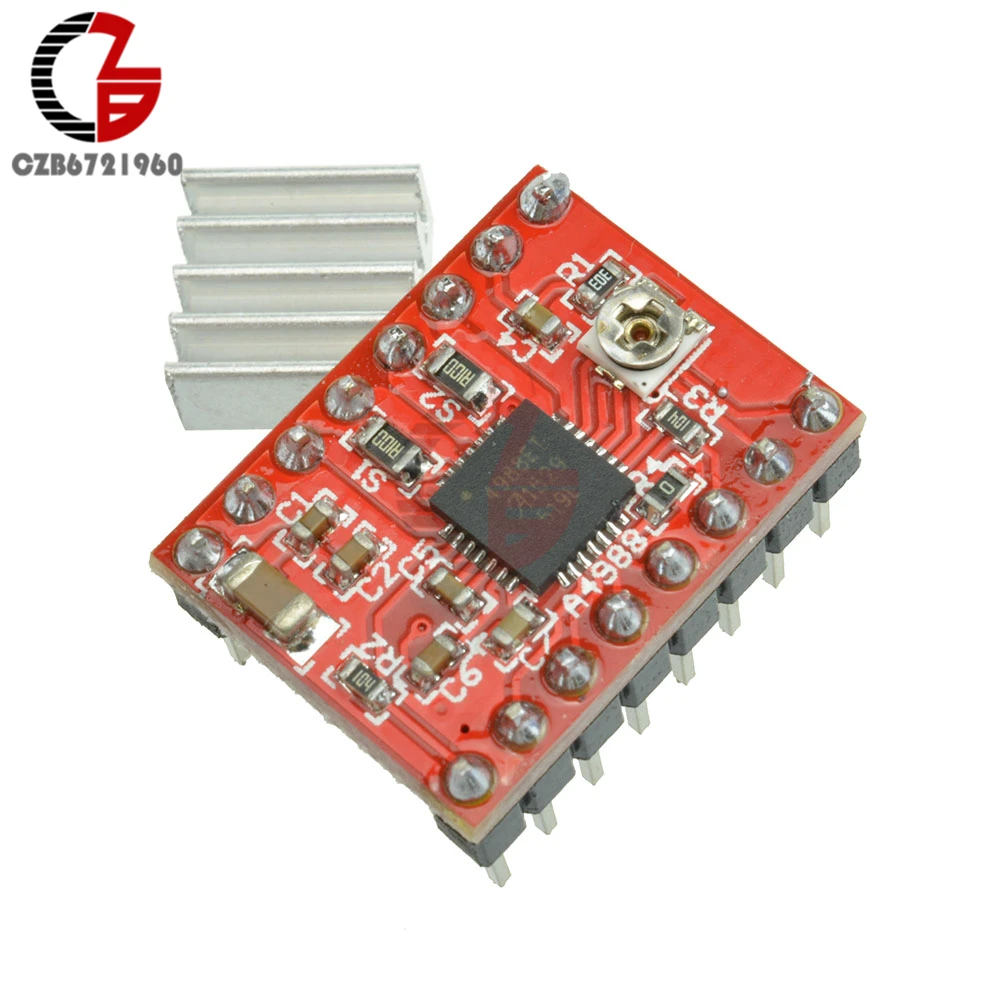 Плата драйвера шагового двигателя A4988 Reprap модуль для Arduino детали 3D принтера