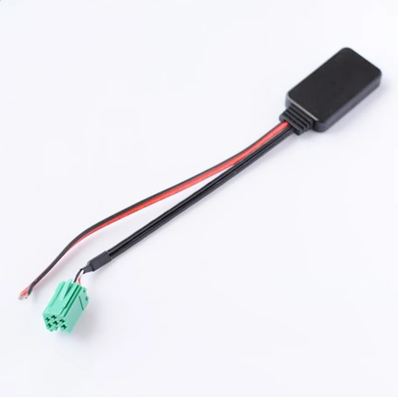 only bluetoth module Biurlink автомобильный заводской стерео Bluetooth аудио музыкальный Адаптер телефонный звонок Handsfree AUX-IN ISO 6Pin для Renault Radio Updatelist - Название цвета: only bluetoth module