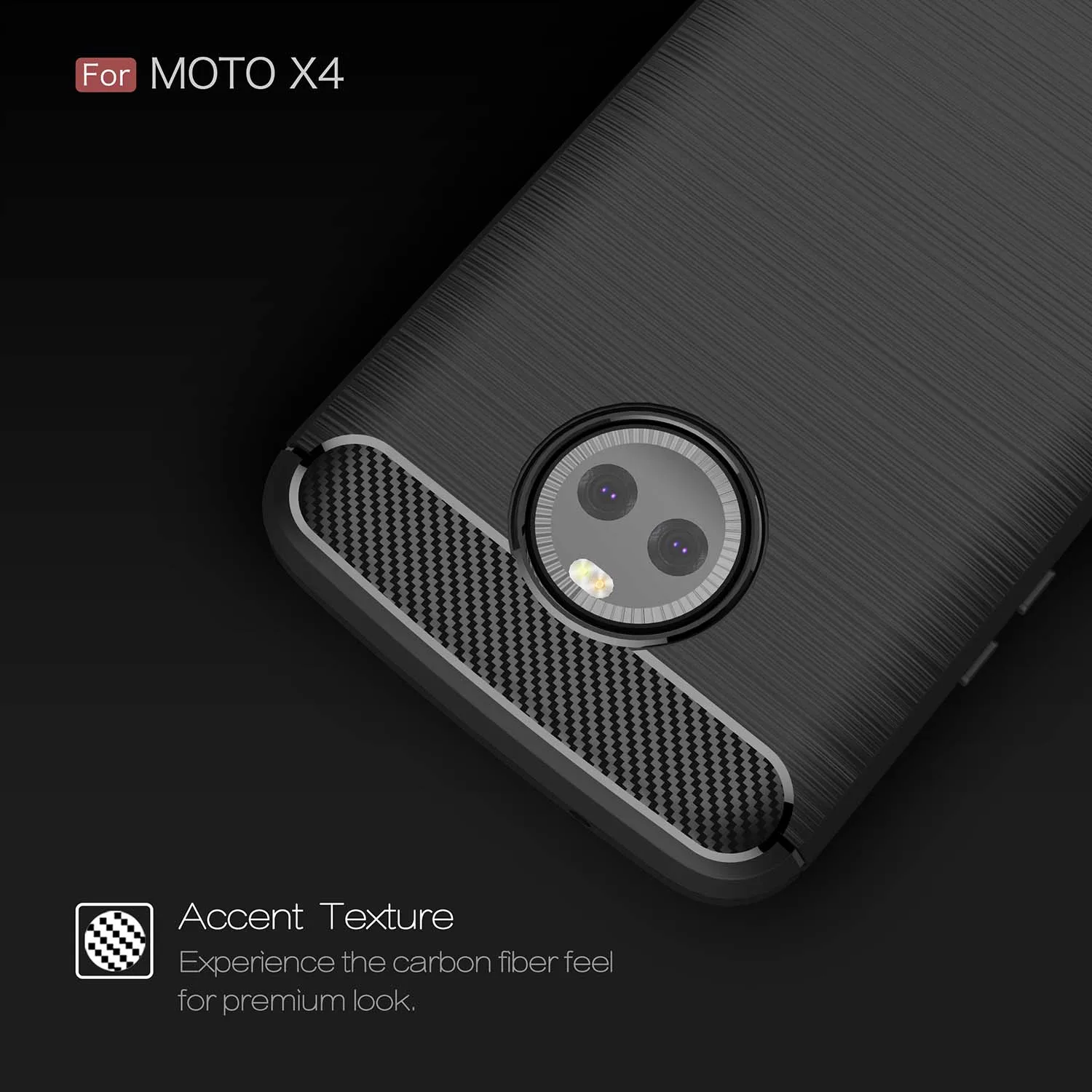 ТПУ чехол для Motorola Moto X4 X 4 углеродного волокна 2017 телефон случаях|Чехлы-книжки| |